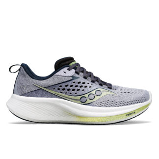 Opdag komfort, stødabsorbering og alsidighed i Saucony Ride 17. Den ultimative træningssko til daglig løbetræning. PWRRUN+ skum og stilfuldt design.