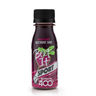 Optimer din præstation med Beet It Sport Nitrate 400 Shot. 400 mg kostnitrat pr. shot, videnskabeligt testet og Informed Sport-certificeret.