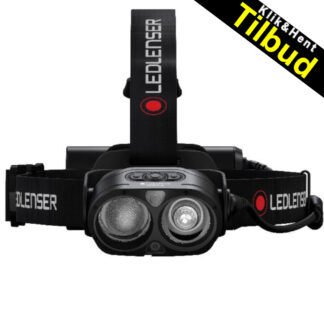 Ledlenser H19R Core: Fusion Beam-teknologi, 3500 lumen, robust og vand-/støvsikker. Perfekt til alle eventyr med rødt nattesynslys.