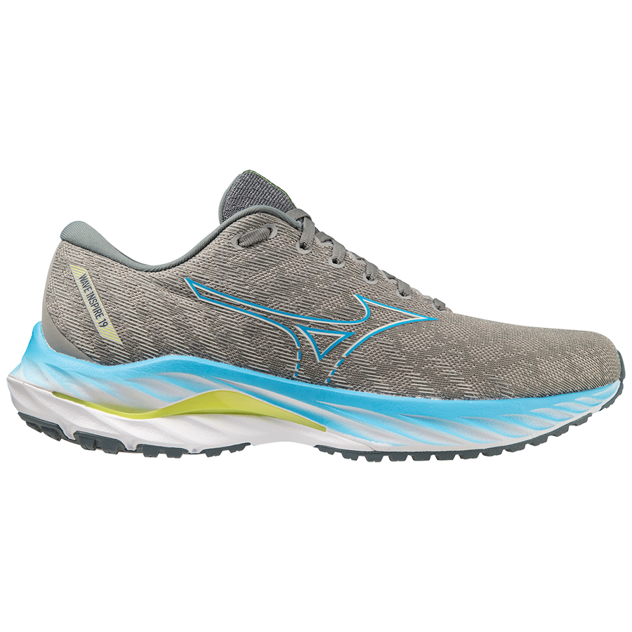 GRAY BLUE BOLT NEON