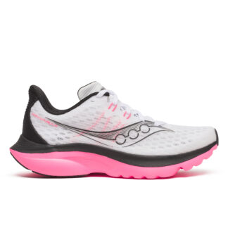 Saucony Kinvara 16 – let, hurtig og komfortabel neutral løbesko med opgraderet PWRRUN-dæmpning. Perfekt til daglig træning og tempo.