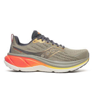 Saucony Hurricane 25 giver maksimal komfort, blød støddæmpning og stabilitet til lange løbeture og mængdetræning både i hverdagen og til løb.