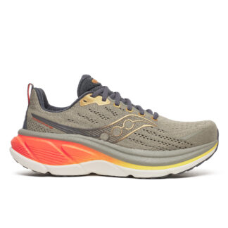 Saucony Hurricane 25 giver maksimal komfort, blød støddæmpning og stabilitet til lange løbeture og mængdetræning både i hverdagen og til løb.