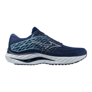 Mizuno Wave Inspire 20 med ENERZY FOAM og Wave-støtte. Stabil og komfortabel løbesko til overpronation, daglig træning og længere ture.